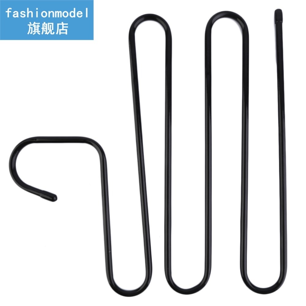 5 Layers Clothes Hanger Rack Metal Pants Ties Hanger Space S - 图3