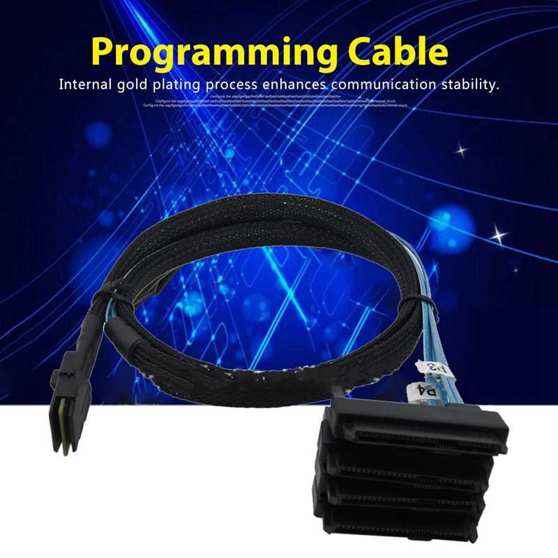 Server Data Cable Mini SAS 6Pin SFF-8087 to SFF-8482 SAS 29-图0