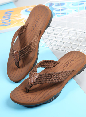 Men Flip Flops Summer Breathable Sandals Shoes For Men Non-s