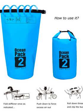2L Waterproof Water Resistant Dry Bag Sack Storage Pack Pouc