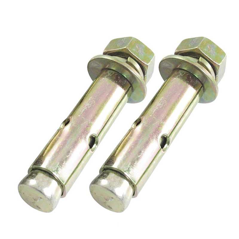 3 Pcs M12 x 80mm Hex Nut Expansion Anchor Screws Bolts - 图0