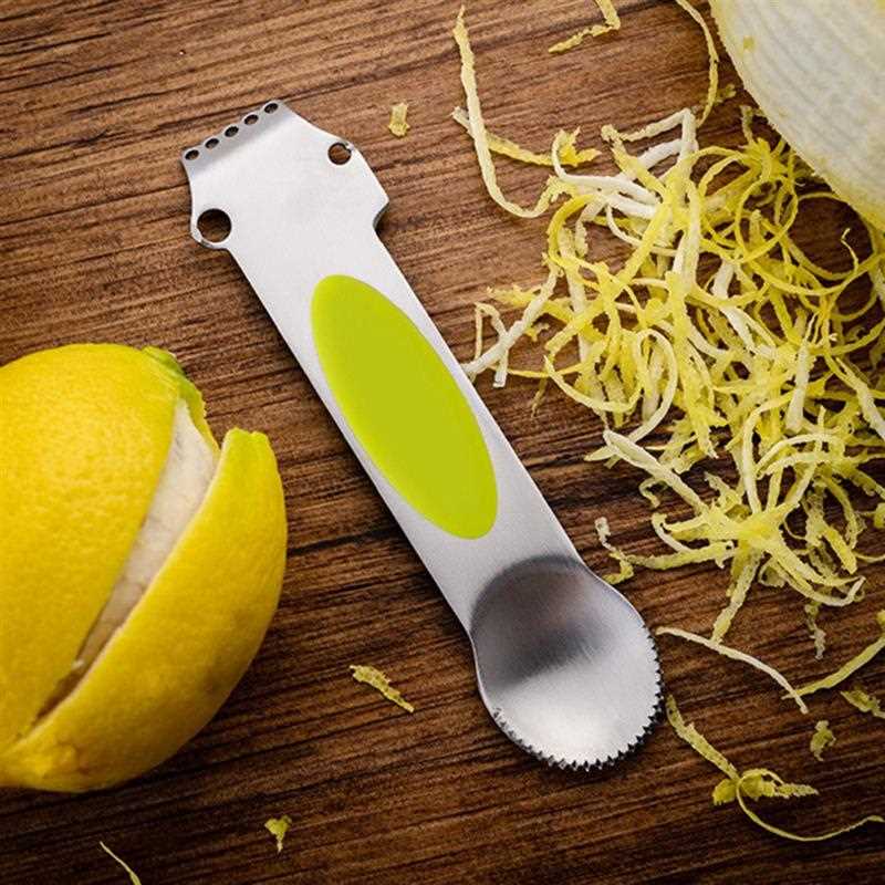 1PCS Stainless Steel Orange Peelers Lemon Slicer Fruit Strip-图0