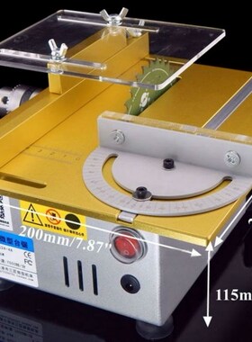Multifunction Mini Table Saw Handmade Woodworking Bench Lath