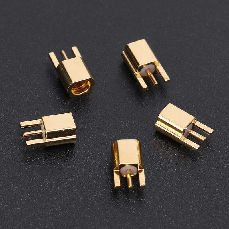 MMCX Female Jack Connector PCB Mount With Solder Straight Go - 图3