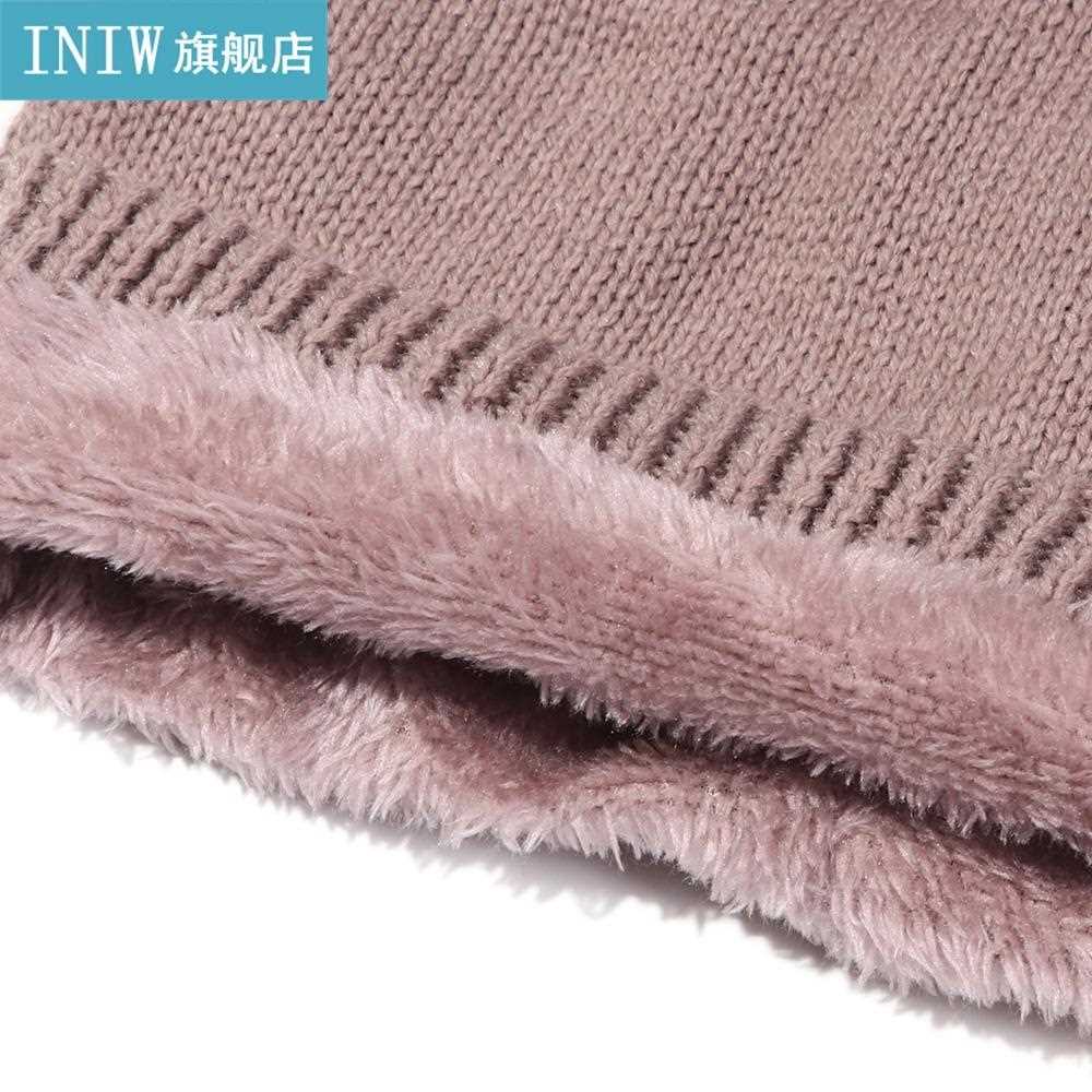 Winter Women Woolen Scarf Cap Plus Thickening Warm Windproof - 图3