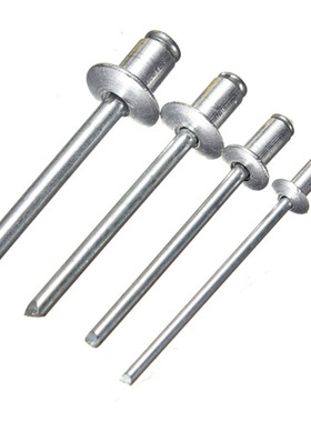 60pcs Pop Riveter Gun Kit Blind Rivet Hand Tool Set Gutter R