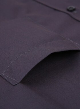 2021 New Men's Dress Shirt Solid Color Plus Size 8XL Black W