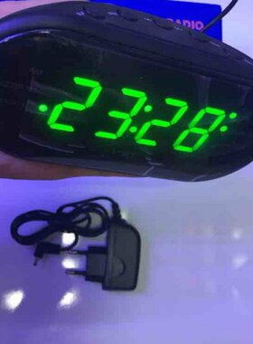 Brand New AM/FM LED Alarm Clock Electronic Desktop Clocks Di