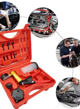 Multifunctional Hand Held Brake Bleeder Tester Set Vacuum Pu