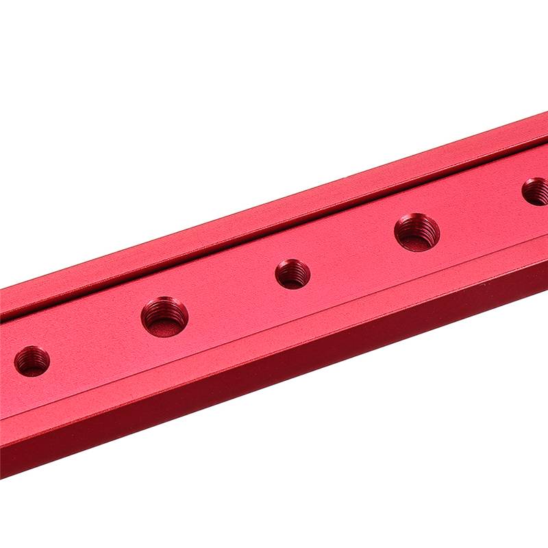 DANIU Red 100-450mm Aluminum Alloy Miter Track Nut M6/M8 T S - 图0