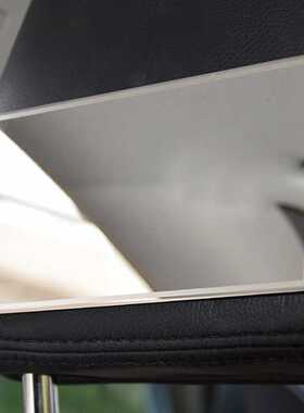 Car Makeup Mirror Car Stainless Steel Portable Auto Sun-Shad