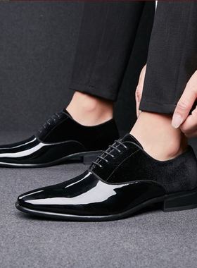 Men	s Wedding Fashion Office Shoes High Quality Leather C