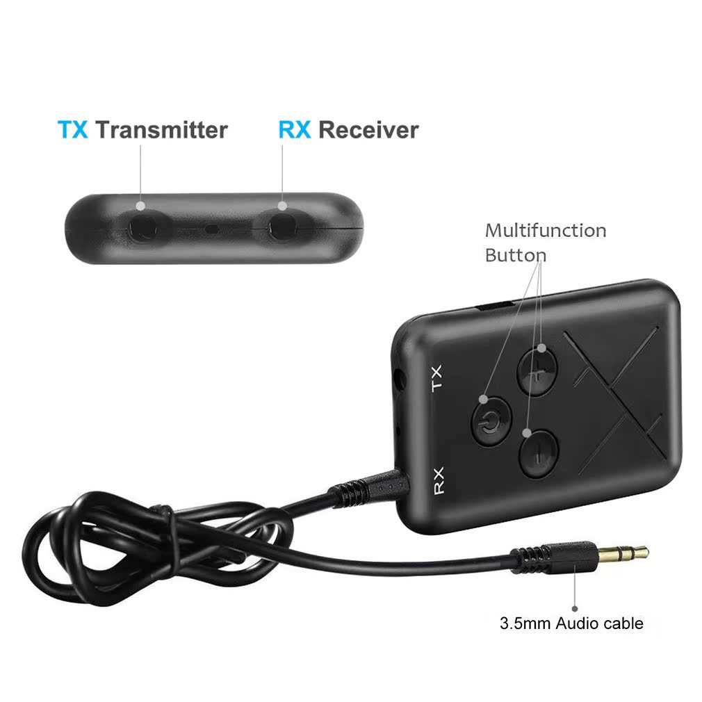 Bluetooth-compatible Receiver Transmitter 2 in 1 Stereo APTX - 图1