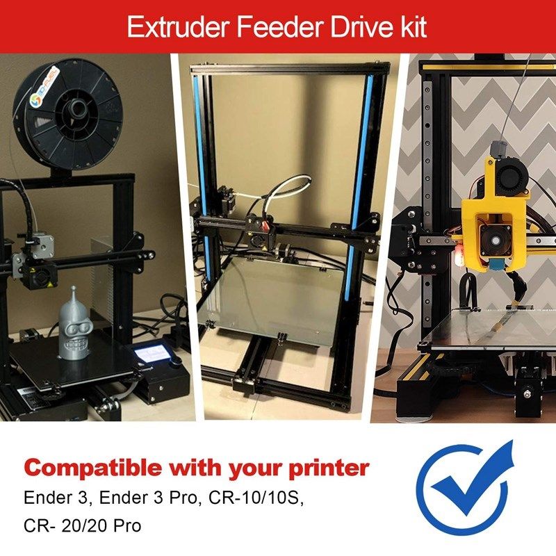3D Printer Extruder Feeder Drive Kit, 4 Pieces Die Spring Co - 图2