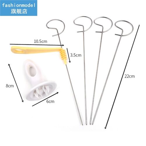1PC Potato Spiral Cutter Slicer Stainless Steel Plastic Frie - 图1