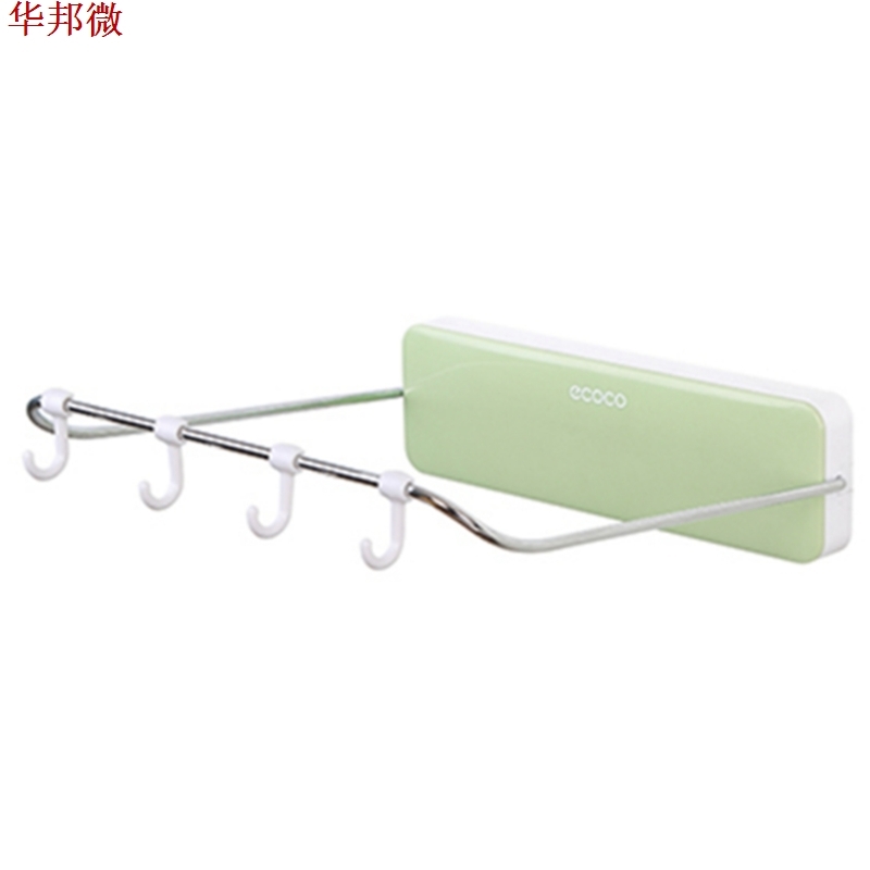 Mural pliable lavabo étagère de rangement Pot - 图0