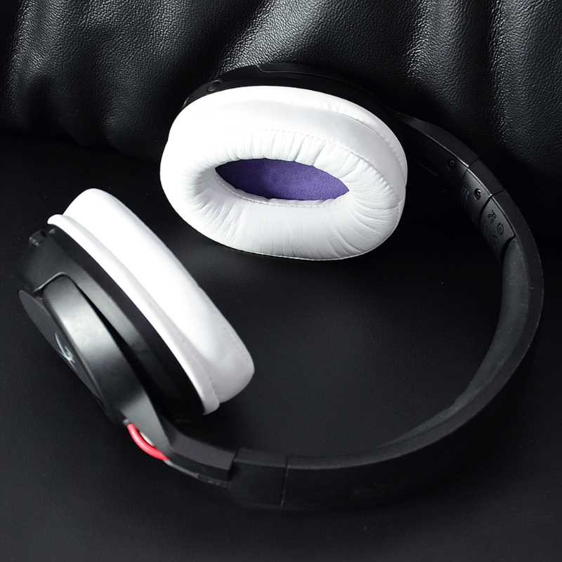 Leather Ear Cushion Sponge Earpads Compatible withHyperX Alp - 图3