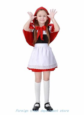 Children Halloween Costume Hoodie Robe Cloak For Kid Girls L