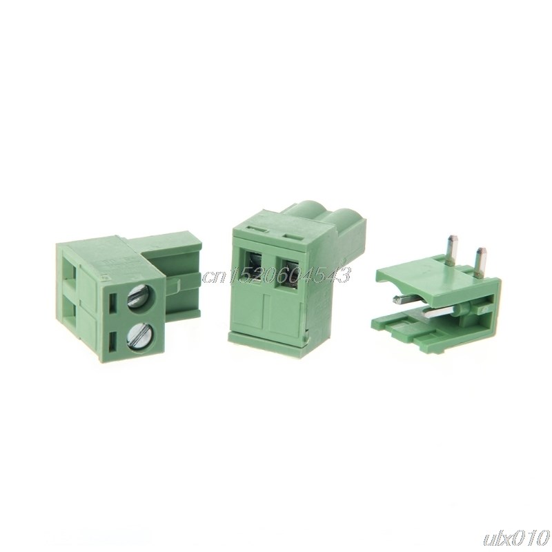 10 Sets 2/3/4/5/6/7/8P Right Angle Terminal Block 300V 10A 5 - 图2