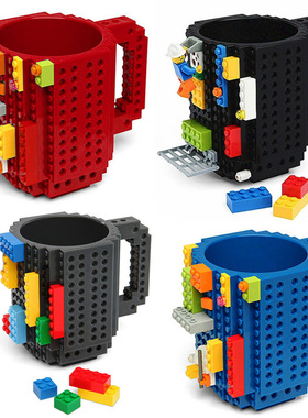 Coffee Mug Creative Mug Cups Building Blocks Build-On Cup fo