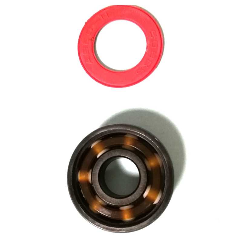 10PCS Ceramic Ball 608RS Inline Pulley Bearing ABEC 11 Anti- - 图0