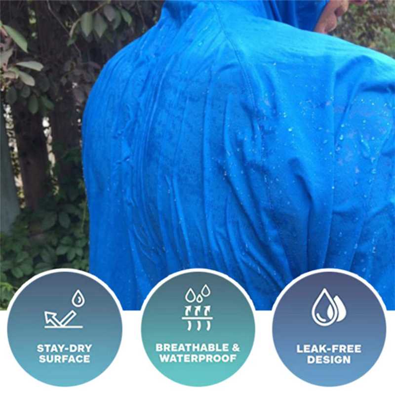 NEW Impermeable Rain Jacket Men Women Raincoat Casual Jacket - 图3