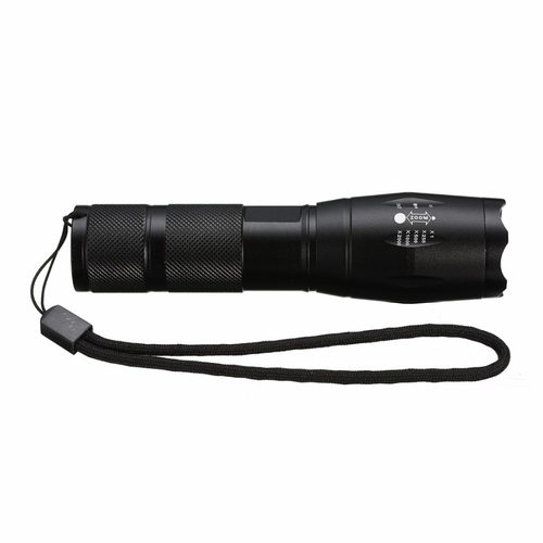 2500lm XM-L T6 LED Zoomable Flashlight G700 X800 18650 Tacti - 图2