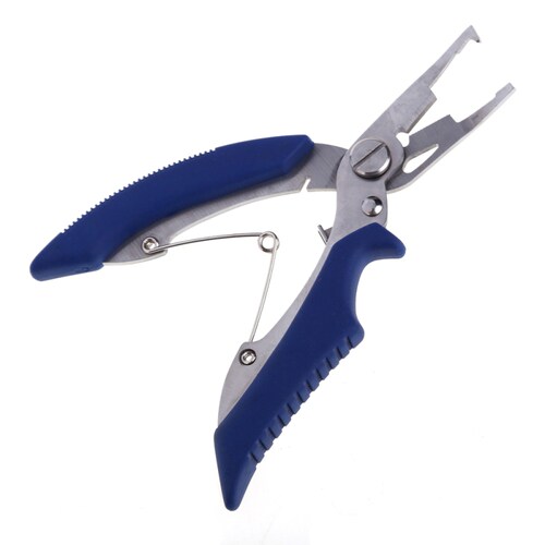 Pliers Scissors Fish Hook Line Cutter Hooks Remover Curved N - 图0