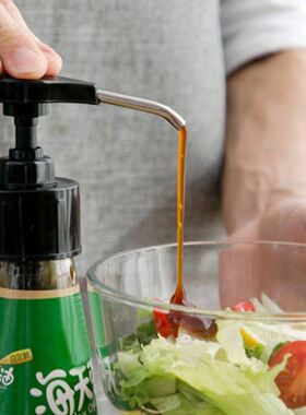 Syrup Ketchup Vinegar Olive Oil Bottle Head Pressure Nozzle