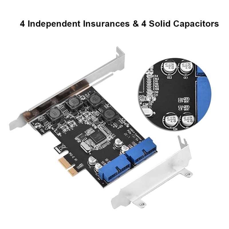 Mini PCI-E, PCI Express Extender to Internal 2 Port 19Pin He - 图3