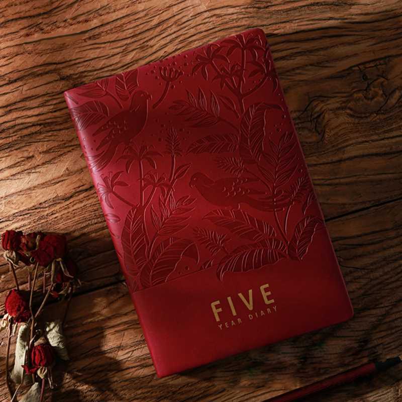 Five Year Diary Notebook A5 Yearly Agenda Journal Business N - 图2