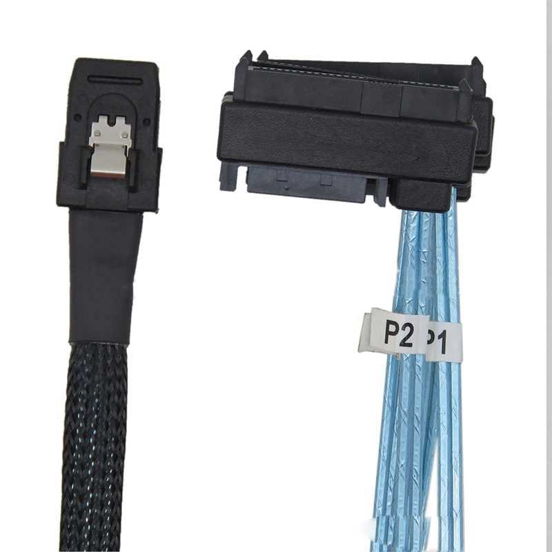 Server Data Cable Mini SAS 6Pin SFF-8087 to SFF-8482 SAS 29-图2