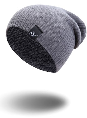 Cotton Blends Men's Beanies For Women Outdoor Bonnet Skiing