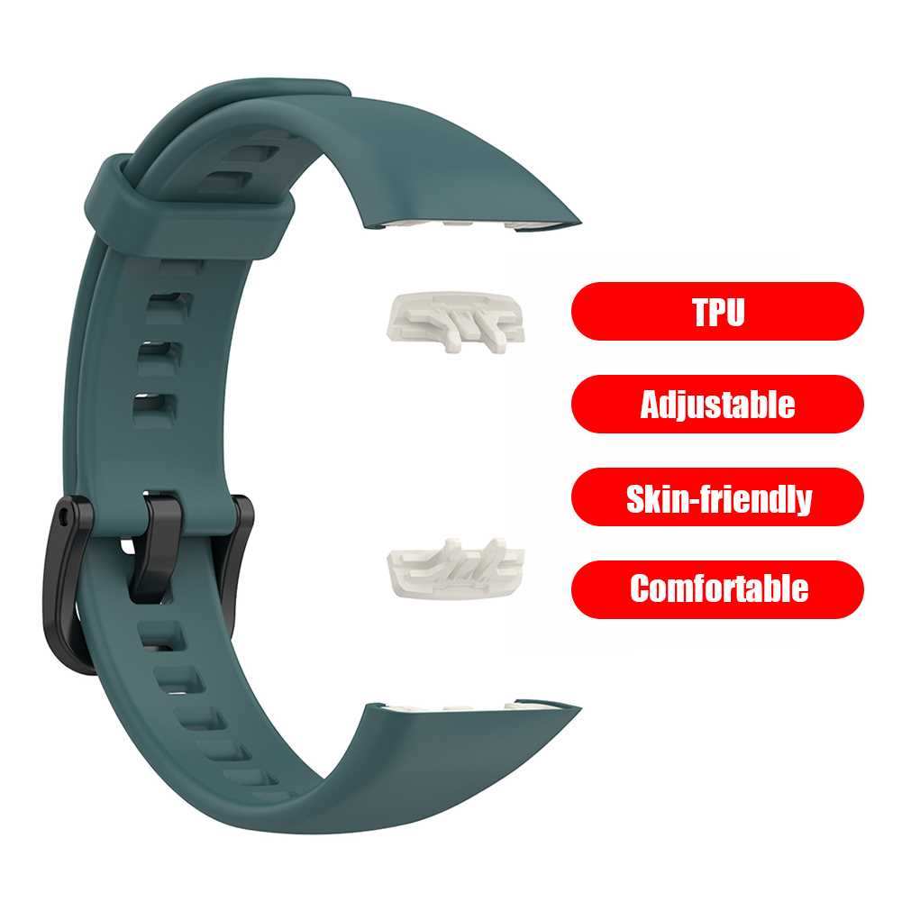 Simple Moderate TPUsoftness Strap for HUAWEI Band 6 Soft TPU - 图3