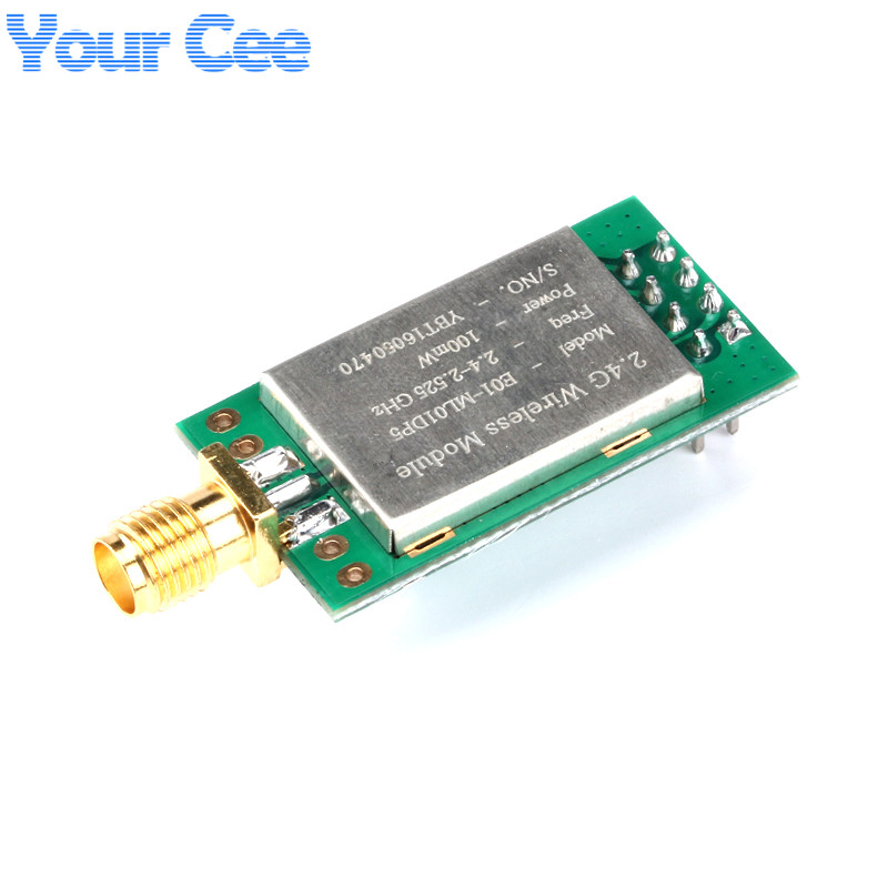 2 pc Long Range E01-ML01DP5 Ebyte 20dBm 2100m SPI NRF24L01+P - 图0