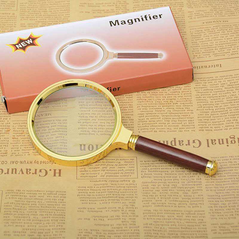 60mm 5X Magnifier Magnifying Glass Lens Loupe Reading Jewelr - 图0
