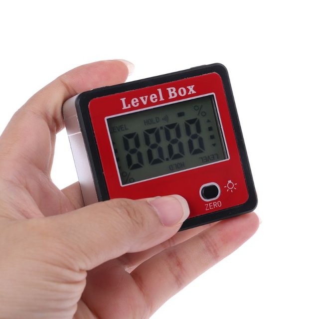 Digital Inclinometer Spirit Level Protractor Angle Gauge Met - 图1