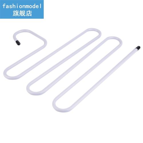 5 Layers Clothes Hanger Rack Metal Pants Ties Hanger Space S-图2