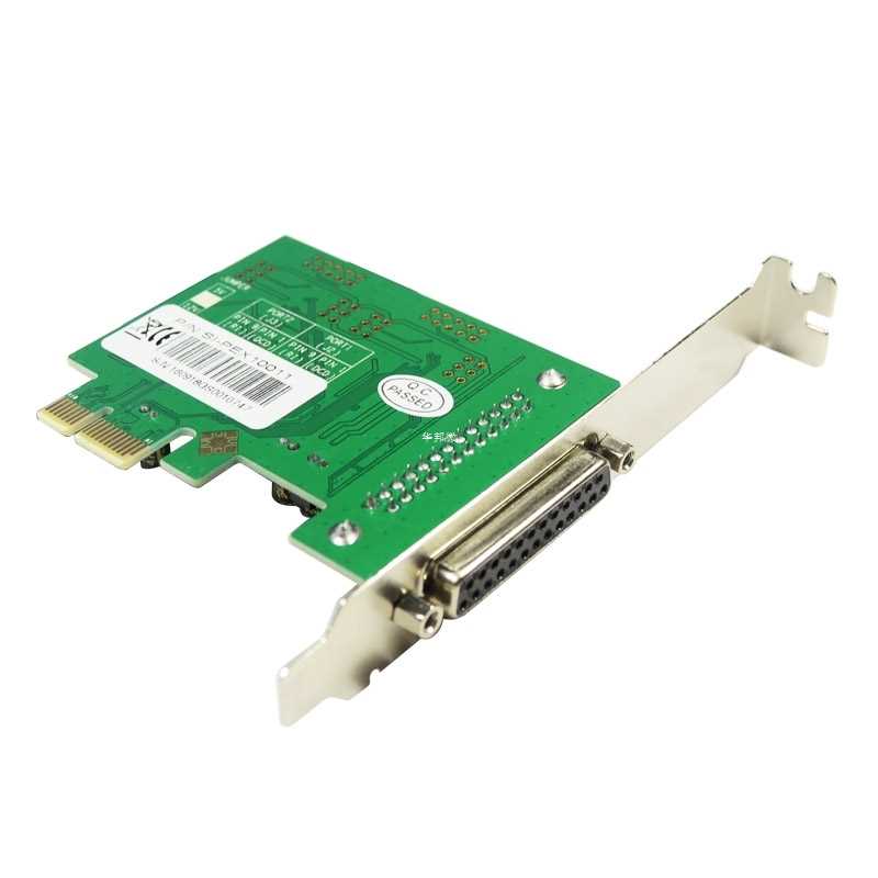 PCI Express X1 to 1-port DB25 Pin Printer Port LPT Parallel - 图2