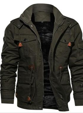 Men's Winter Jackets And Coats Fleece Warm Hooded Co