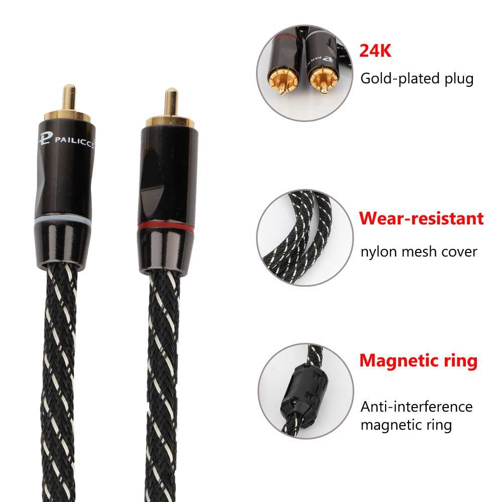 HIFI Thickened Wall Budweiser Connector Professional Broadca - 图1