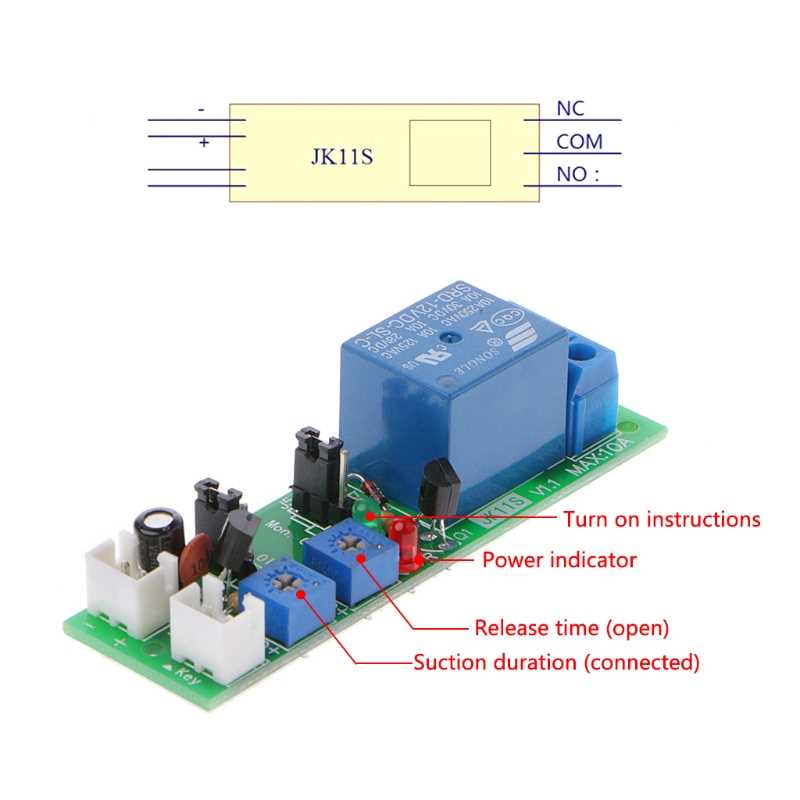 DC12V 0-120Min Infinite Cycle Delay ON OFF Timing Timer Rela - 图1