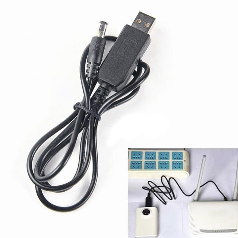 USB to DC5.5 2.1mm DC 5.5 Power charging cable copper wire U - 图0