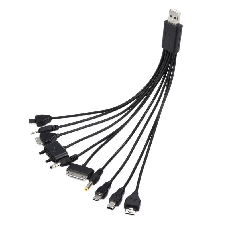 10 in 1 Multi-Function USB Cable Phone USB Charger Charging - 图0