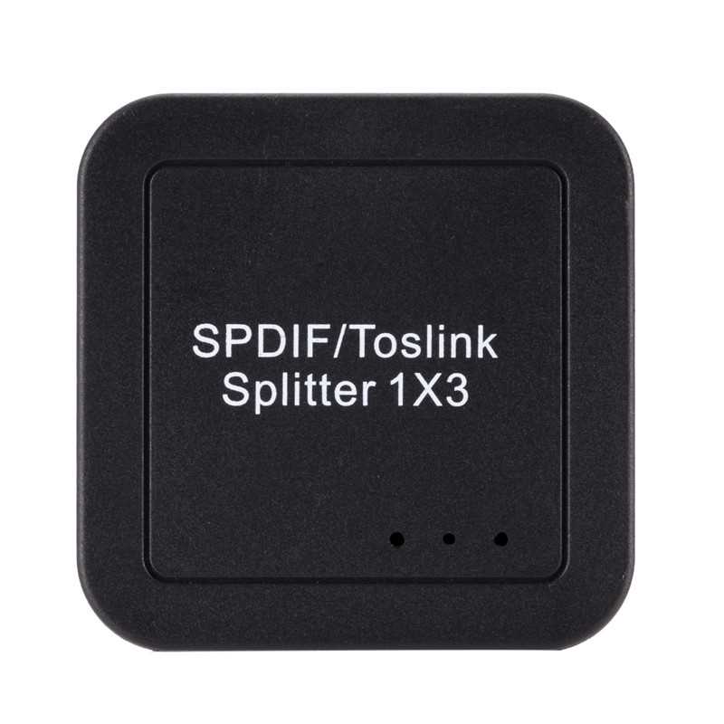 SPDIF 1in3out 1X3 Optical Fiber SplitterDigital Optical Fibe-图2