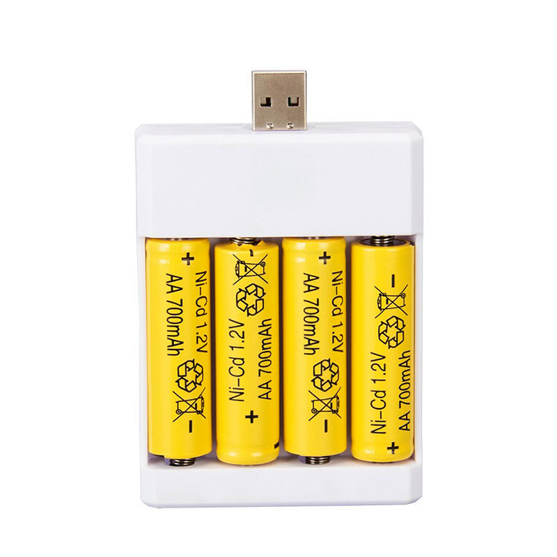 USB AA AAA Battery Charger Ni-MH/Ni-Cd rechargeable battery - 图1