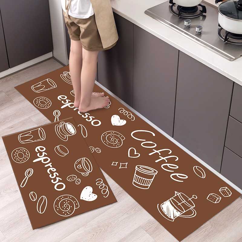 Fashion Simple Nordic Style Kitchen Mat Floor Cpet House H - 图0