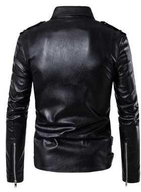 Tilorraine 2022 European size fashion punk men	s leather