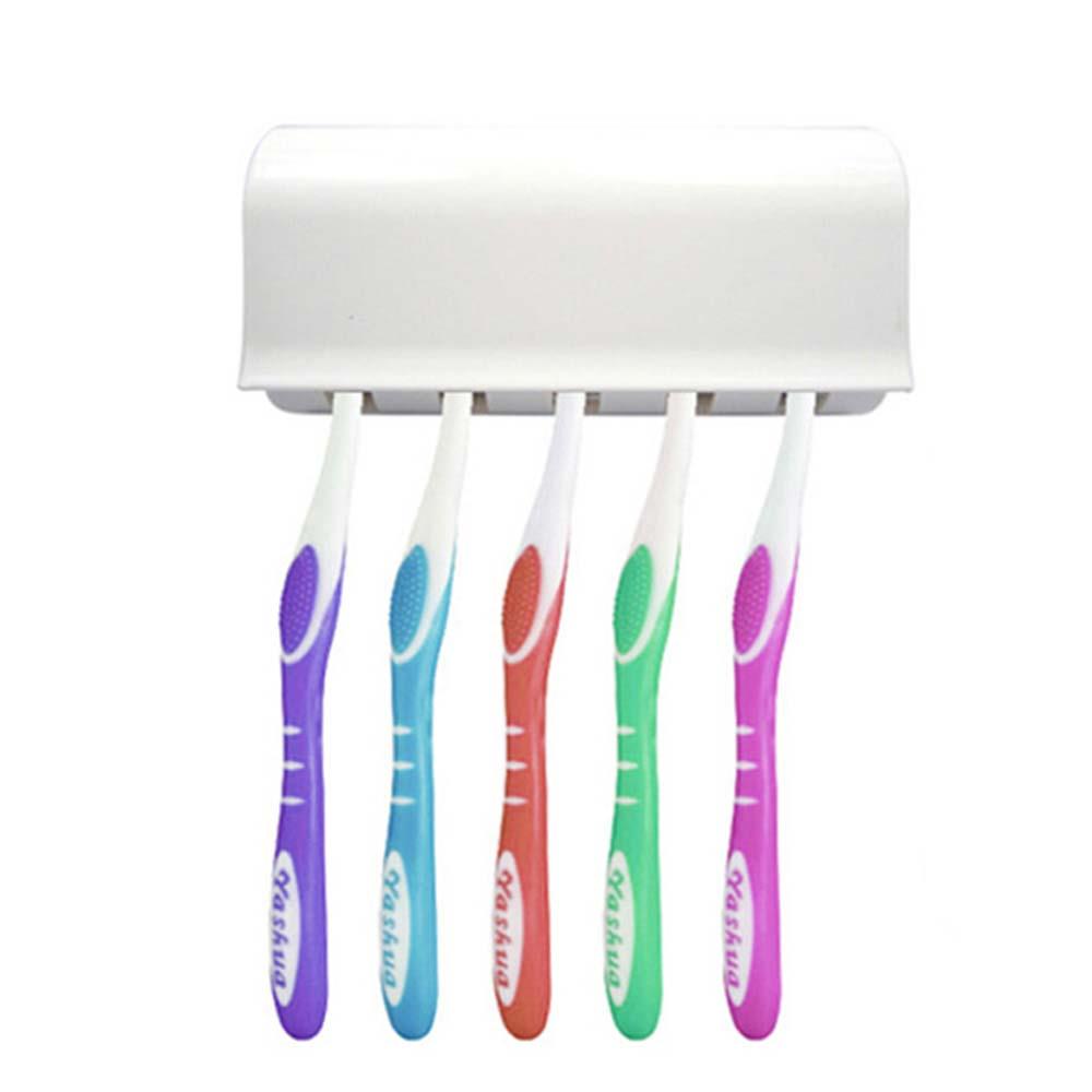Toothbrush Holder Family Tooth Brush Storage Bathroom Access - 图1