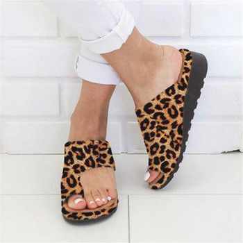 New Women Slippers Flat Sole Casual Soft Big Toe Foot Sanda